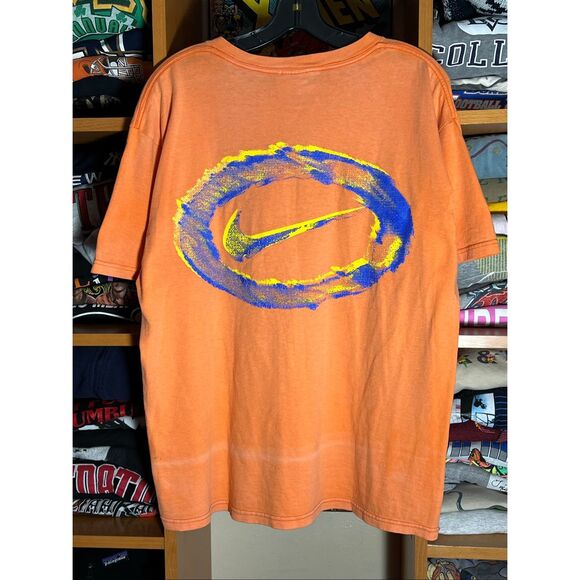 Vintage 90s Nike Double Sided Faded Tee - Picture 1 of 6